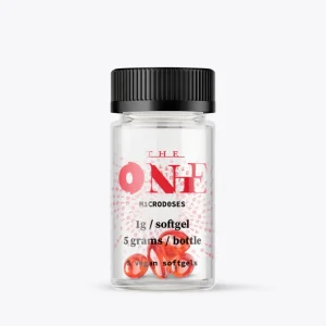 The One Softgels Microdoses Red